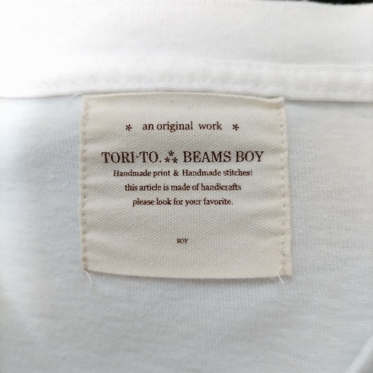 TORI-TO × BEAMS BOY トリト ビームスボーイ コラボ フリル TORI-TO × BEAMS BOY トリト ビームスボーイ コラボ フリル