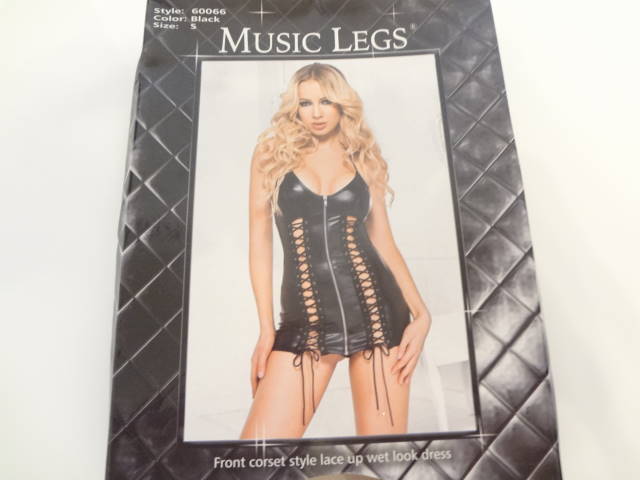 MUSIC LEGS☆Style 60066☆ブラック☆S☆美品_画像1