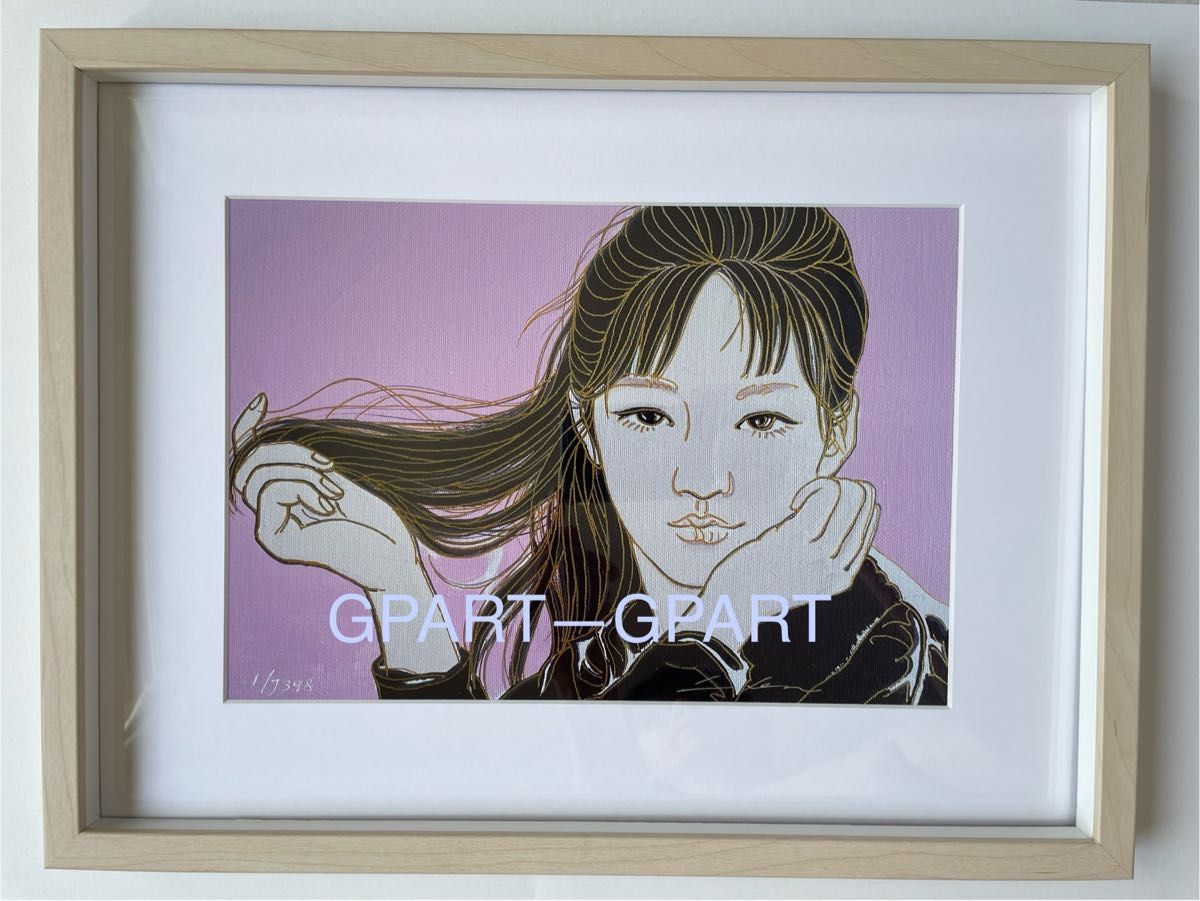 人気アーティスト陳貴平のオリジナル原画「視線」CHEN GUIPING 人気アーティスト陳貴平のオリジナル原画「視線」CHEN GUIPING