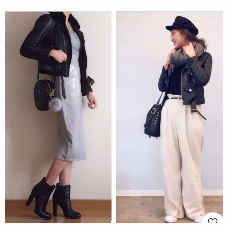 美品 フリークスストア シープレザー 2WAY リアルムートン 美品 フリークスストア シープレザー 2WAY リアルムートン