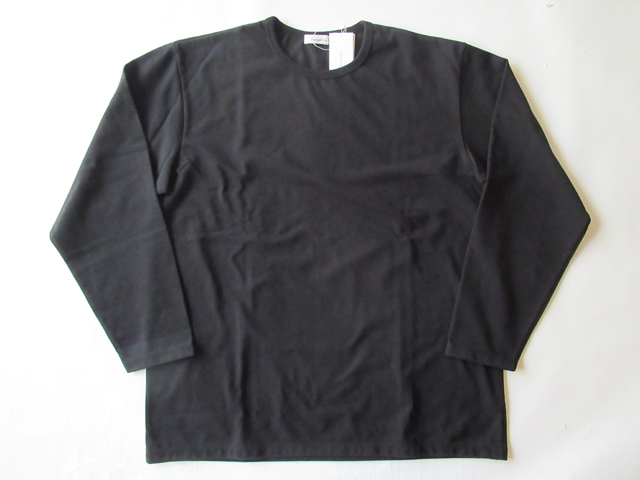 最安価格 2024aw nanamica COOLMAX Jersey L/S Tee サイズM ブラック 長袖Tシャツ