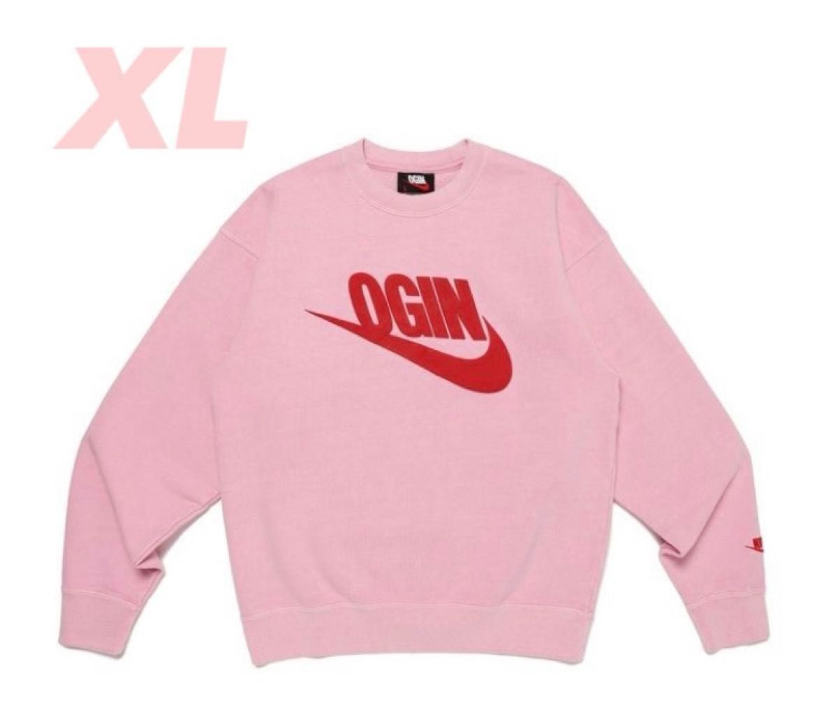 HUMANMADE NIKE NIGO OGIN CREW FLC PINK XL スウェット HUMANMADE NIKE NIGO OGIN CREW FLC PINK XL スウェット
