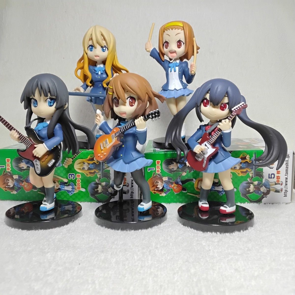 けいおん フィギュア 40体 まとめ売り けいおん R-style フィギュア K-ON バンダイ|Yahoo!フリマ(旧