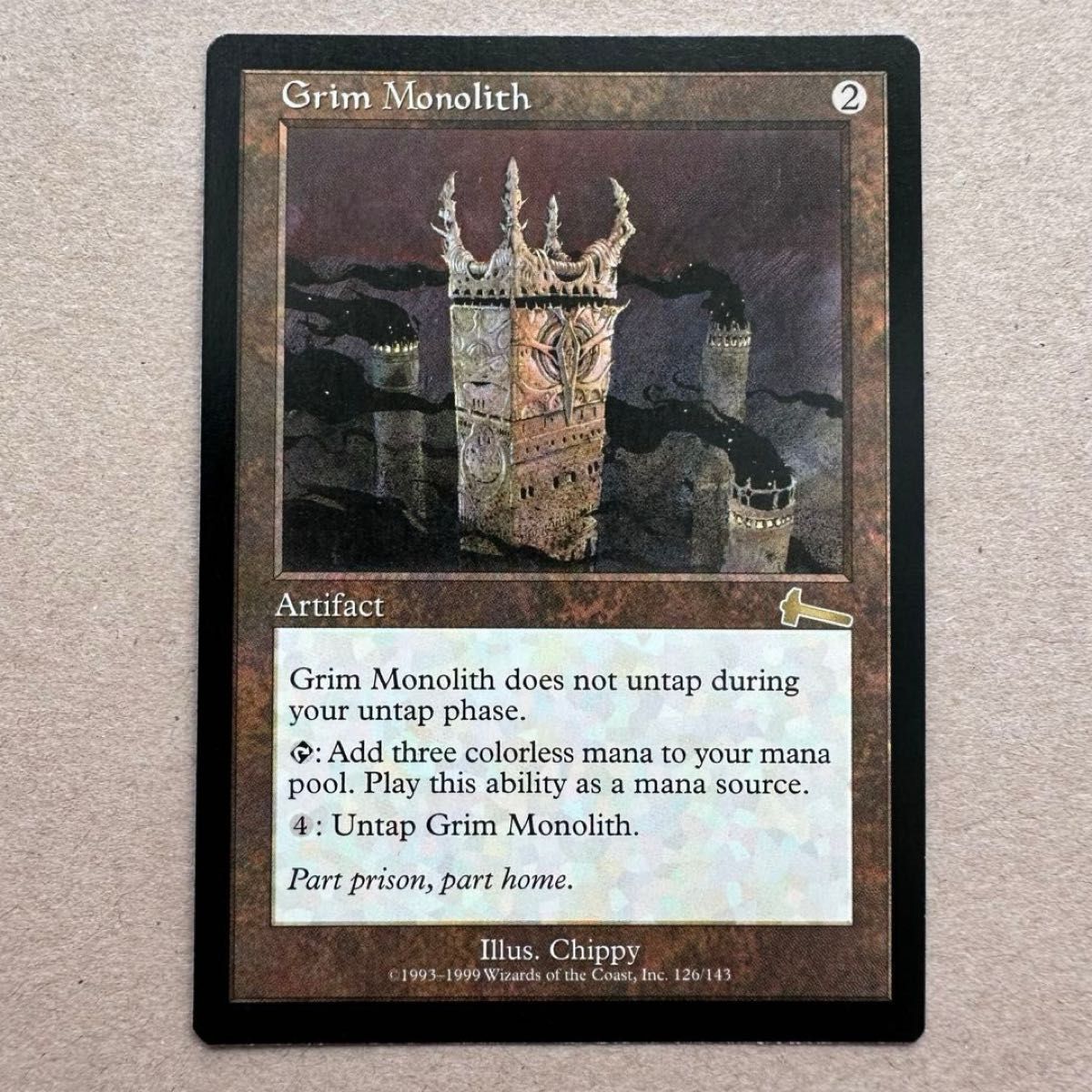 英語版】<厳かなモノリス/Grim Monolith> EN 非foil MTG 再録 英語版】<厳かなモノリス/Grim Monolith> EN 非foil MTG 再録