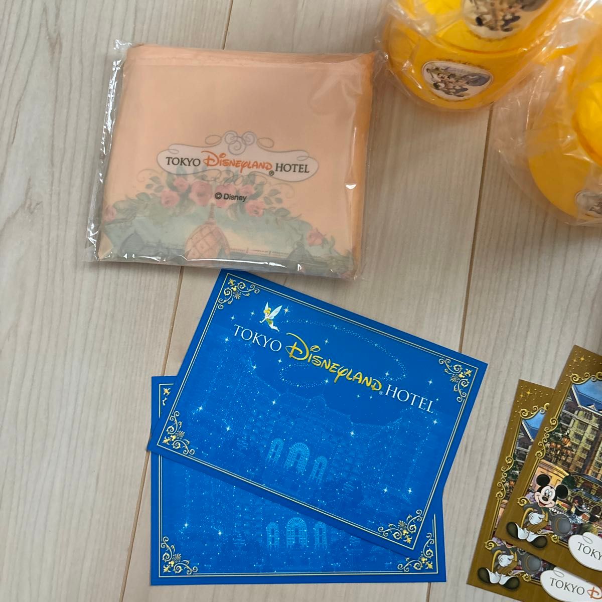 ディズニーランドホテル アメニティ ポストカード エコバッグ ディズニーランドホテル アメニティ ポストカード エコバッグ