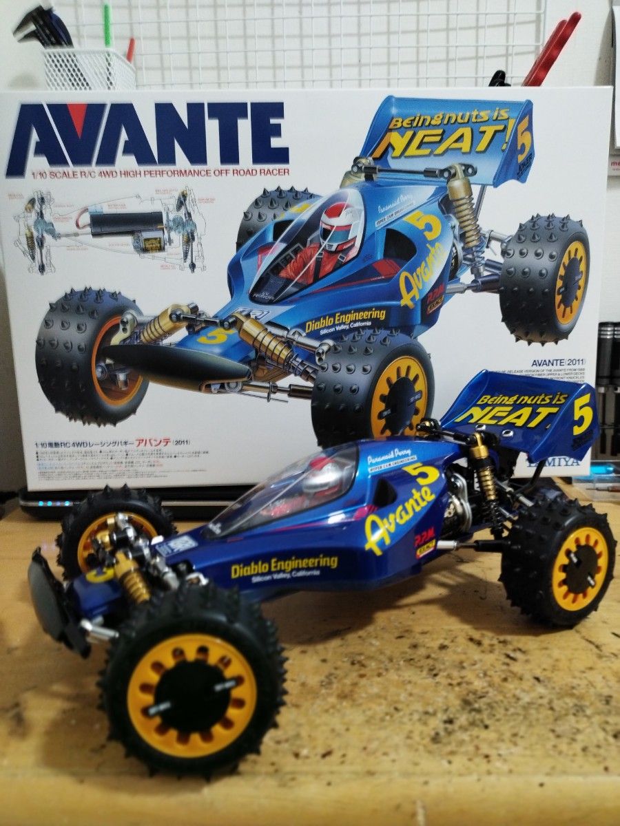 未走行車 タミヤ アバンテ 2011 再販品 ヘックスネジ仕様|Yahoo 未走行車 タミヤ アバンテ 2011 再販品 ヘックスネジ仕様|Yahoo