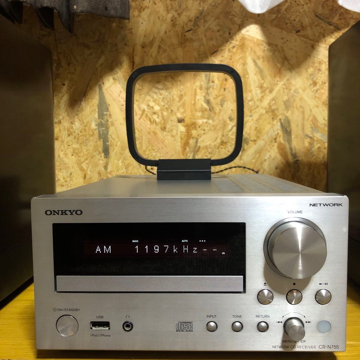 美品 ONKYO オンキョーミニコンポCR-N755取扱説明書 リモコン 美品 ONKYO オンキョーミニコンポCR-N755取扱説明書 リモコン