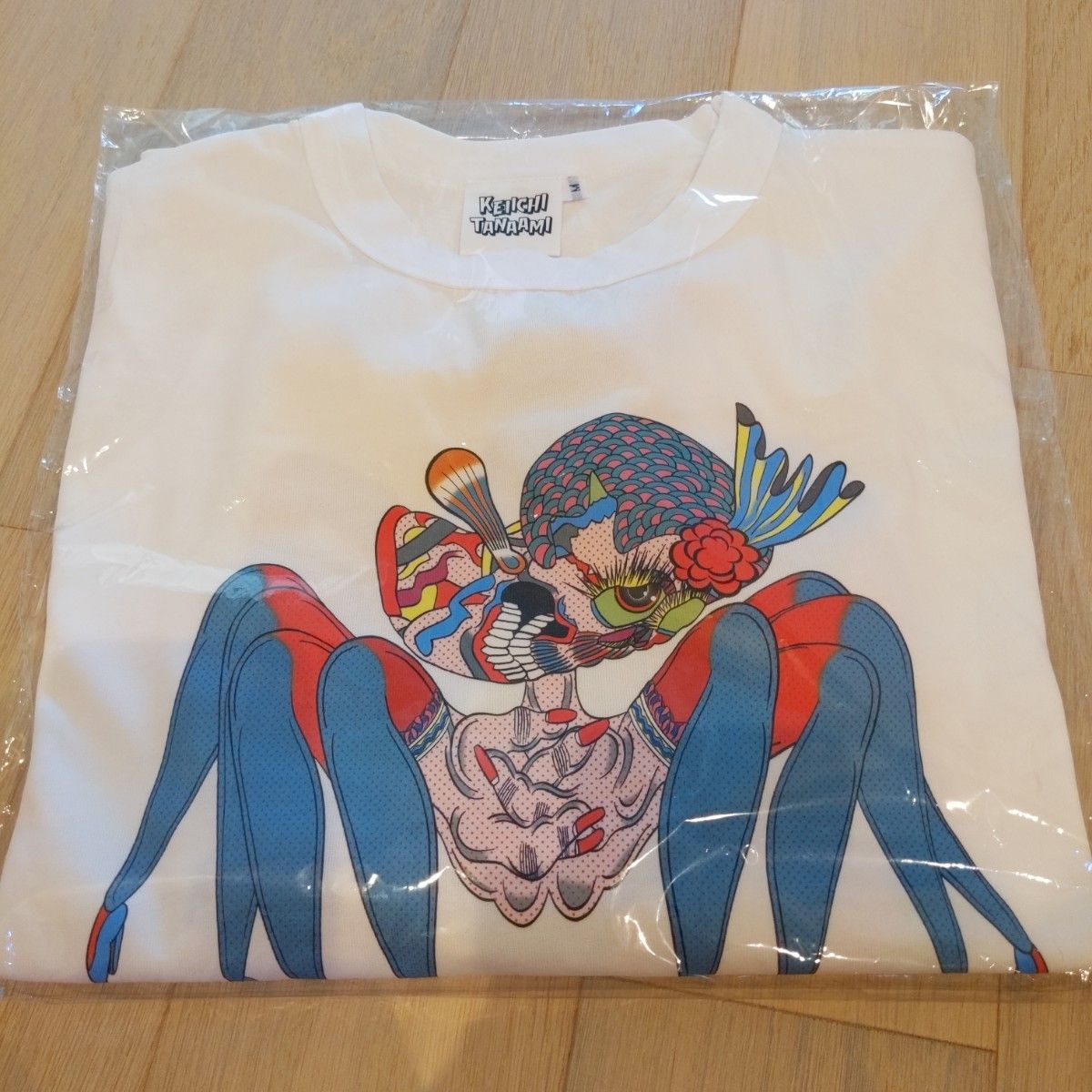 ロングスリーブTシャツ 長袖Tシャツ新品未使用 田名網敬一限定 M ロングスリーブTシャツ 長袖Tシャツ新品未使用 田名網敬一限定 M