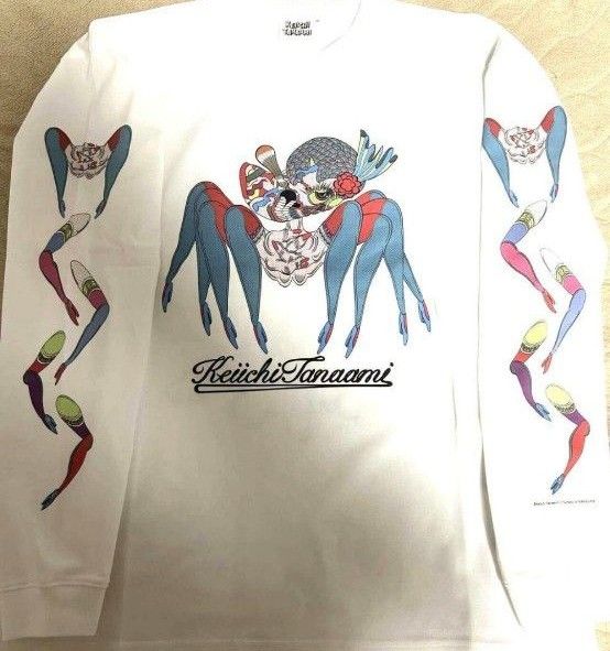ロングスリーブTシャツ 長袖Tシャツ新品未使用 田名網敬一限定 M ロングスリーブTシャツ 長袖Tシャツ新品未使用 田名網敬一限定 M
