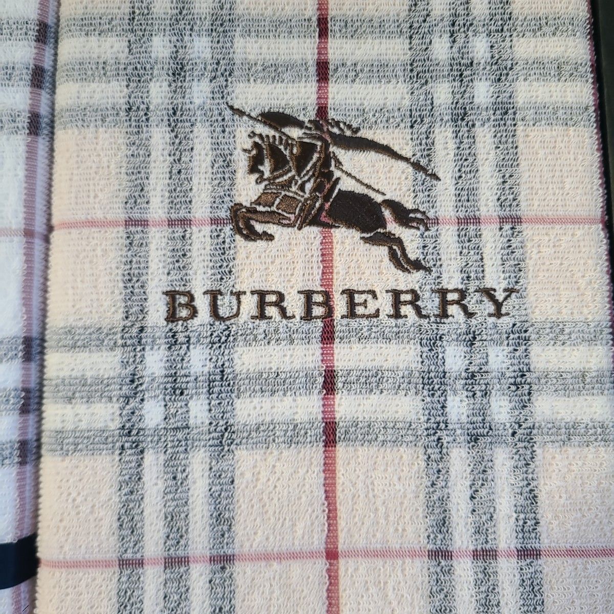 未使用 BURBERRY Burberrys タオルシーツ ペア セット 未使用 BURBERRY Burberrys タオルシーツ ペア セット