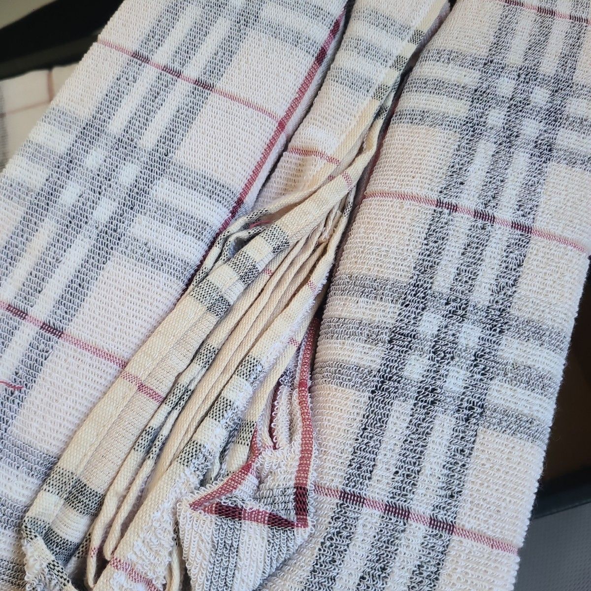 未使用 BURBERRY Burberrys タオルシーツ ペア セット 未使用 BURBERRY Burberrys タオルシーツ ペア セット
