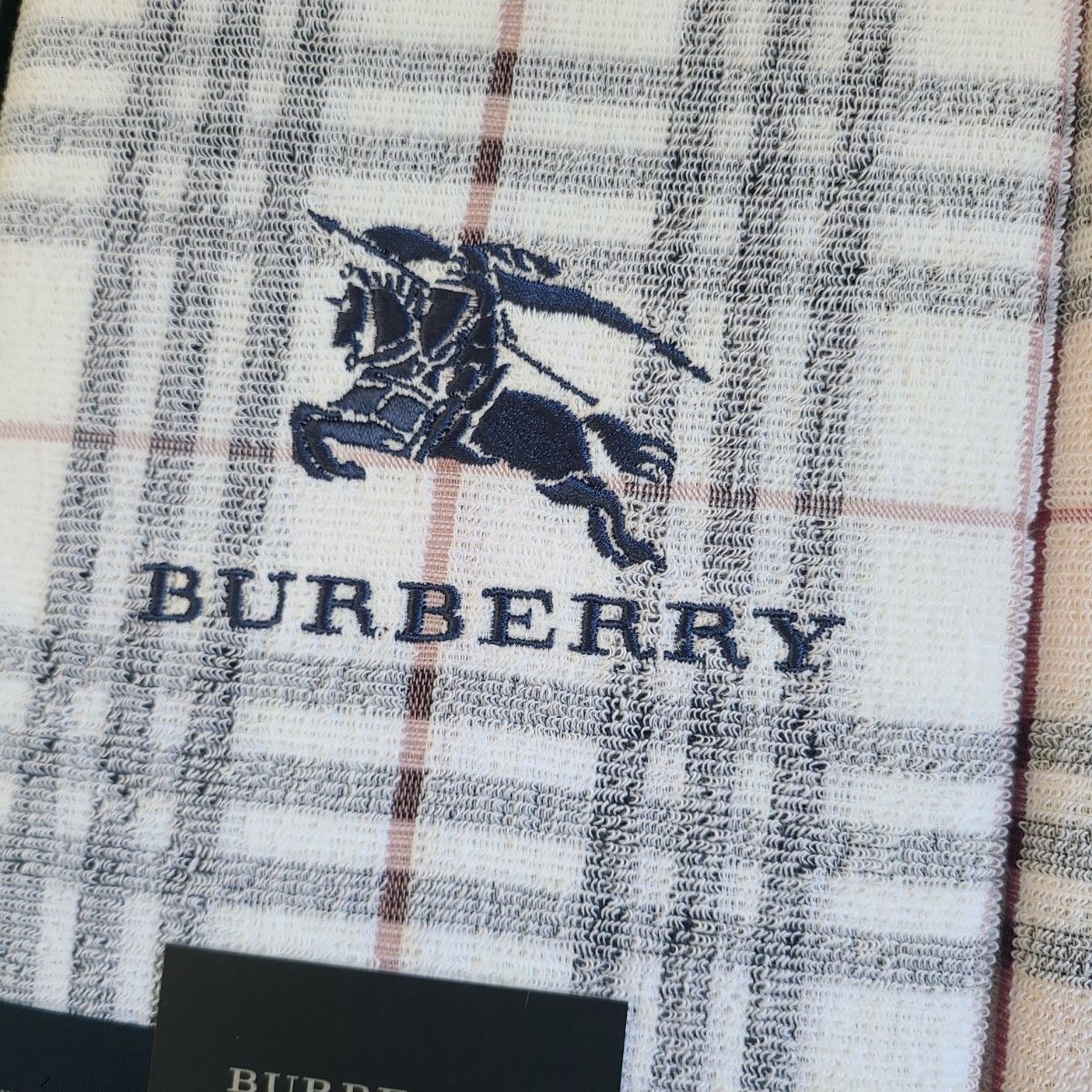 未使用 BURBERRY Burberrys タオルシーツ ペア セット 未使用 BURBERRY Burberrys タオルシーツ ペア セット