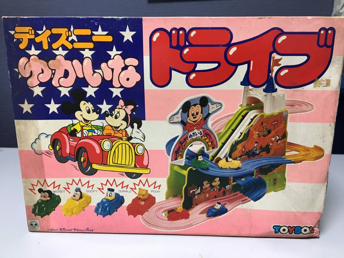 ヤフオク 当時物 昭和 トミー ディズニーゆかいなドライブ