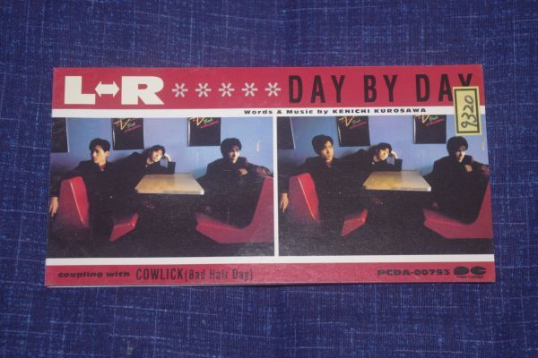 〇〆L⇔R　DAY BY DAY　CD SINGLE盤_画像1