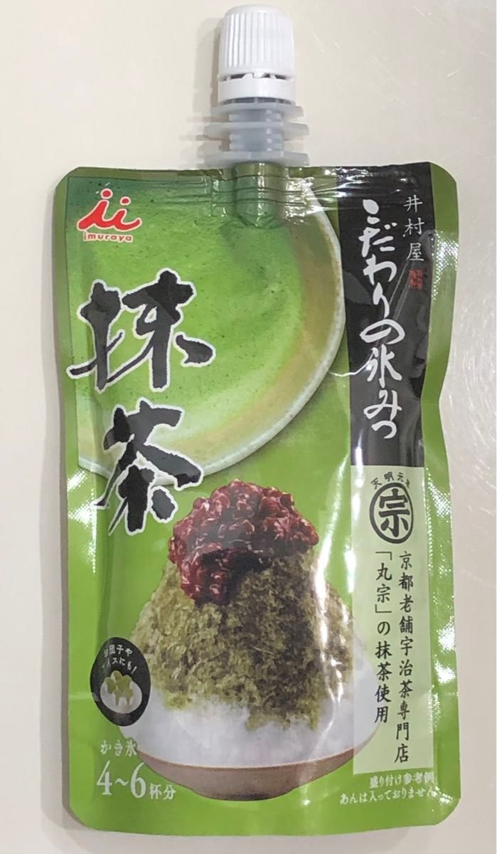 【専用出品】井村屋 こだわりの氷みつ 抹茶 × 6個