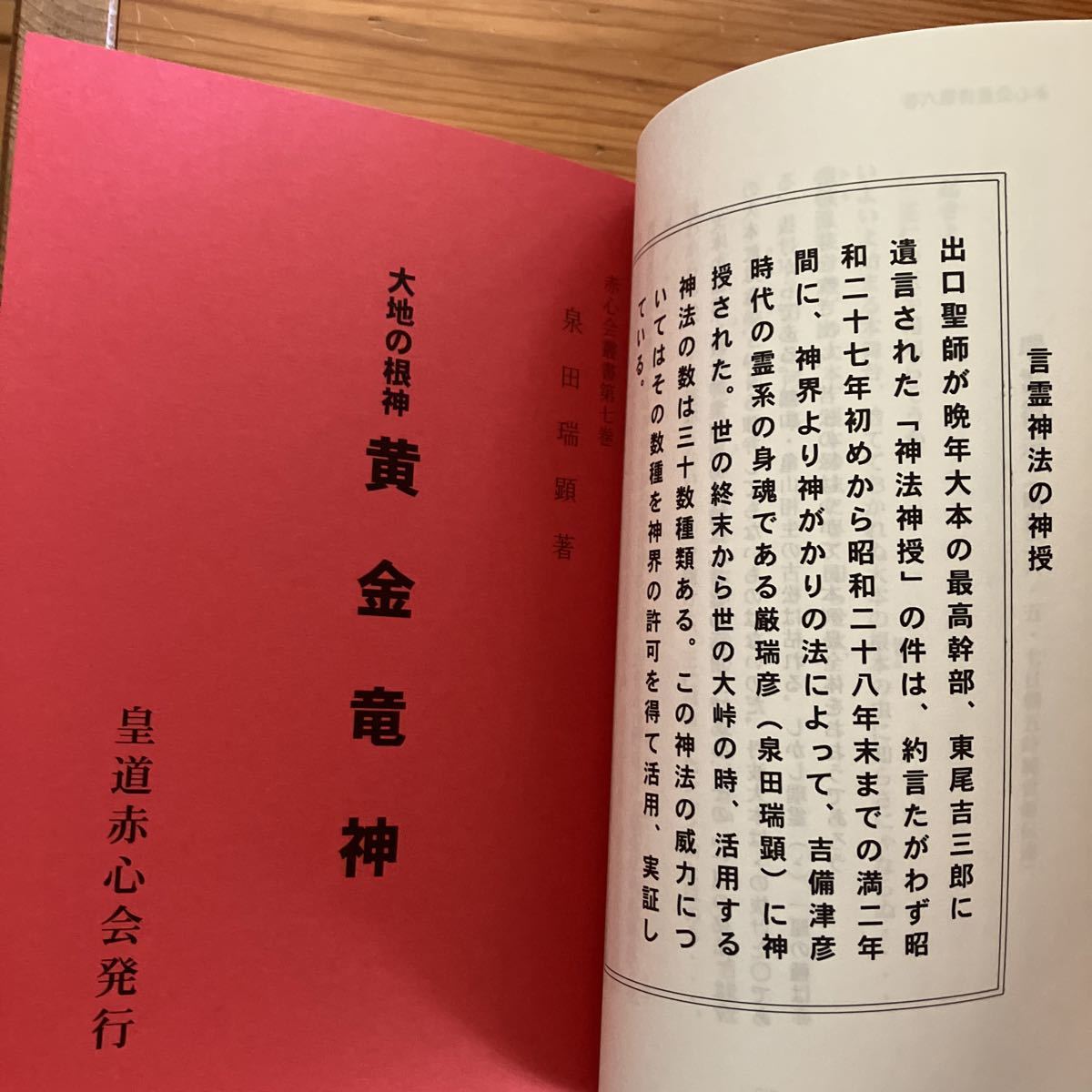 【送料無料】 ☆赤心会叢書全10巻 泉田瑞顕/大峠 一厘の仕組み 日 精神世界全般