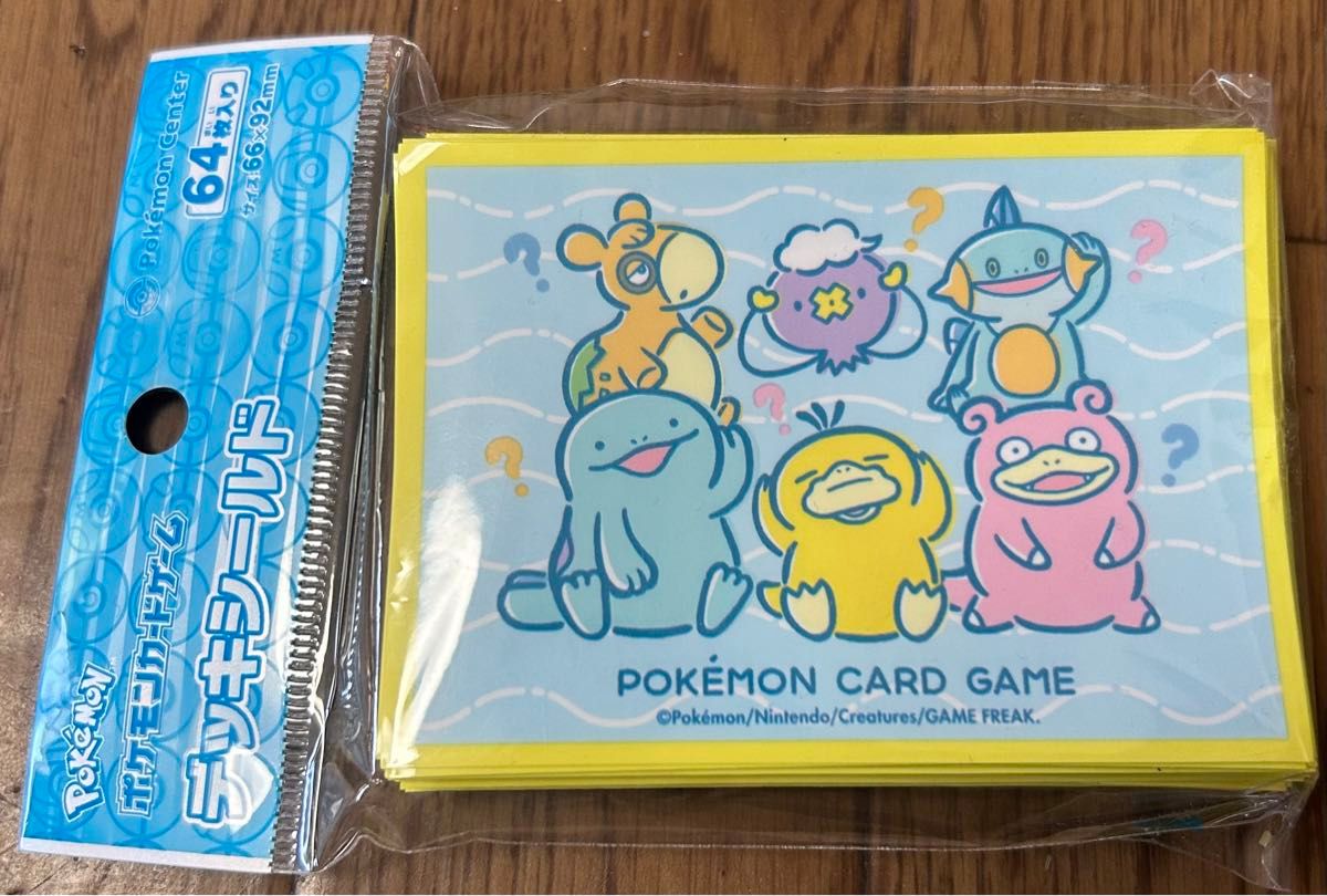 ポケモンカードゲーム デッキシールド スリーブ ドわすれ ポケモンカードゲーム デッキシールド スリーブ ドわすれ