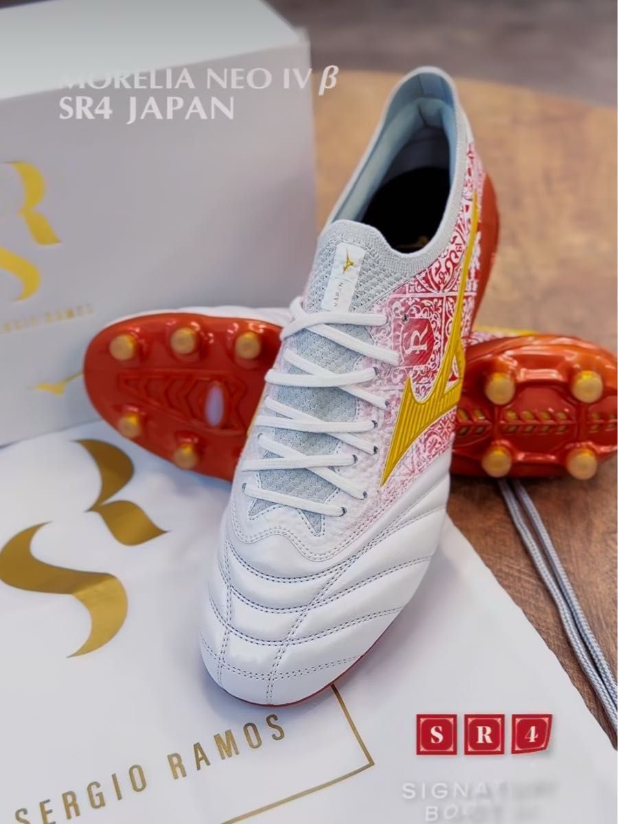 ミズノ モレリアネオ4β Japan SR4 セルヒオラモスシグネチャー ミズノ モレリアネオ4β Japan SR4 セルヒオラモスシグネチャー