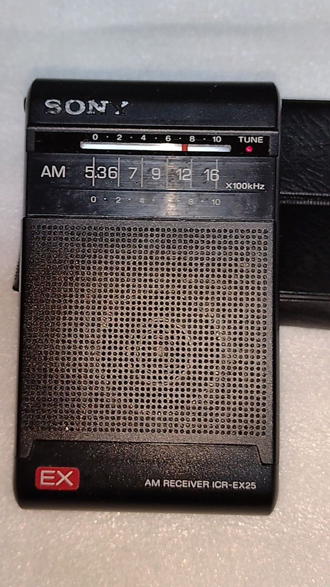 SONY【ICR-S7】ポケットサイズ貴重のAM 専用ラジオ 曲げ 管理 SONY【ICR-S7】ポケットサイズ貴重のAM 専用ラジオ 曲げ 管理