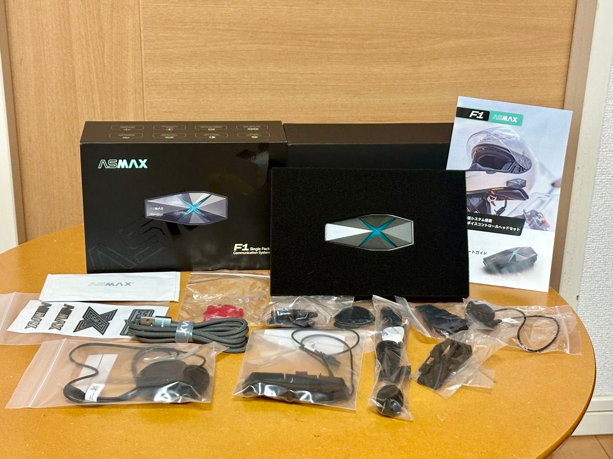 即発送 ASMAX F1 バイク インカム Bluetooth5 3 日本語音声制御 即発送 ASMAX F1 バイク インカム Bluetooth5 3 日本語音声制御