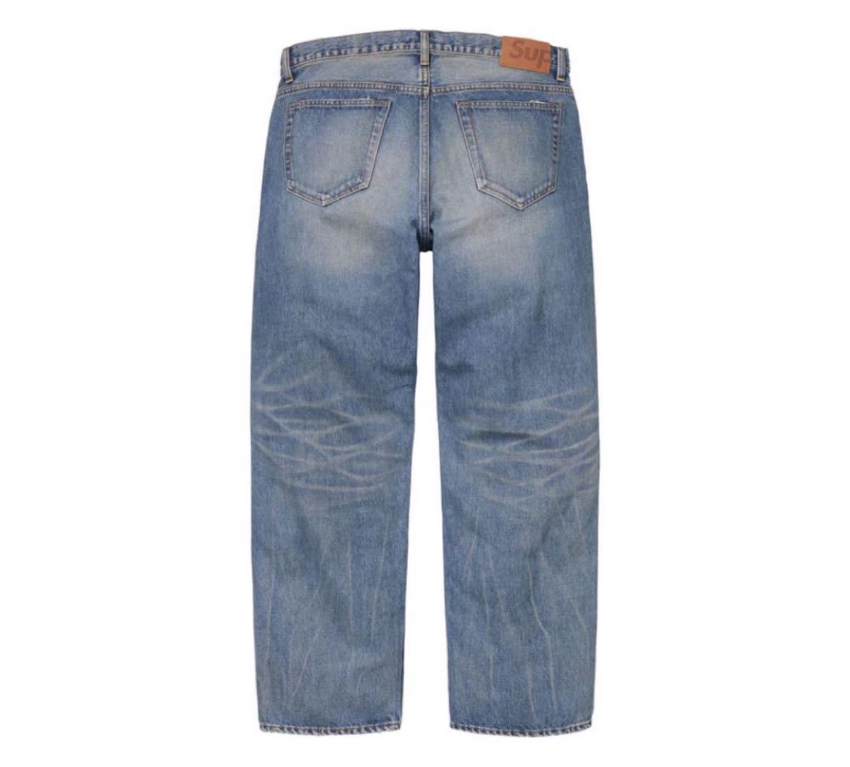30インチ Supreme Distressed Loose Fit Selvedge Jean 30インチ Supreme Distressed Loose Fit Selvedge Jean