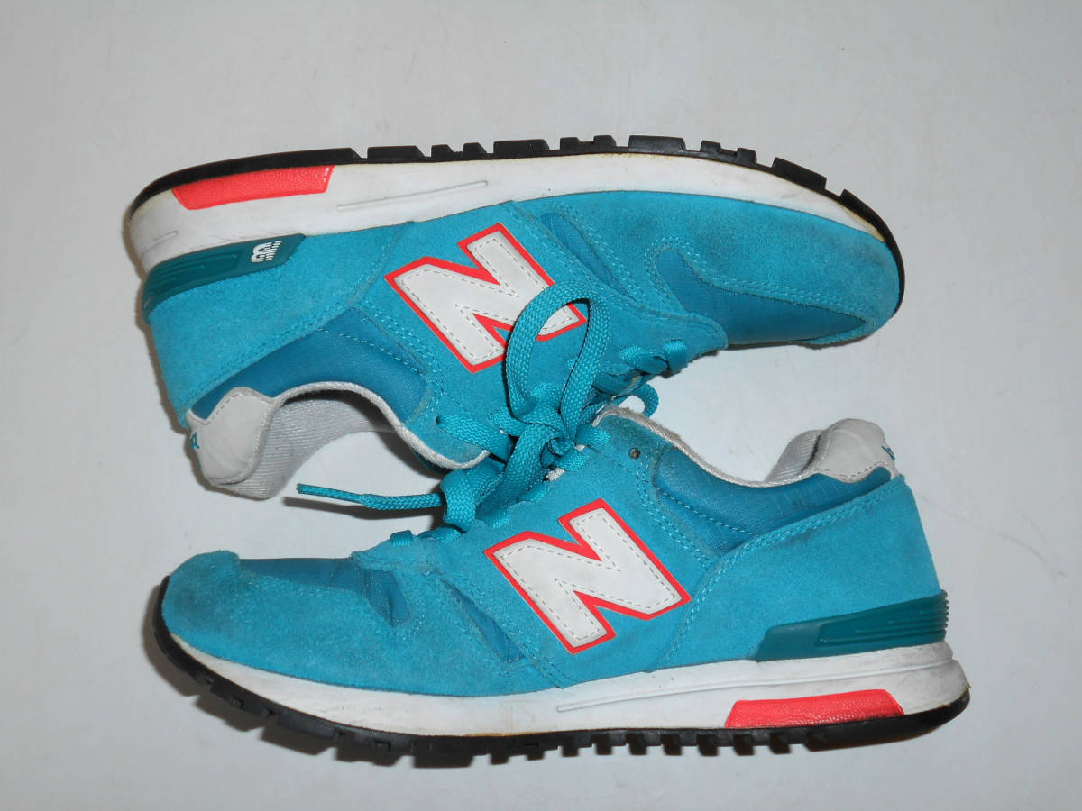 New Balance　ニューバランス　565　　WL565GSW　 スニーカー　ブルー 　　24,5cm　　　　（３F　ケ↓_画像4