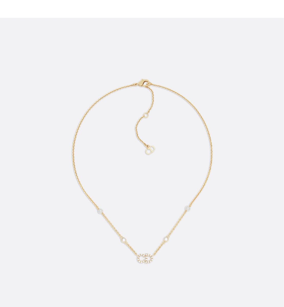 Christian Dior ネックレス ゴールドカラー アクセサリー Christian Dior ネックレス ゴールドカラー アクセサリー