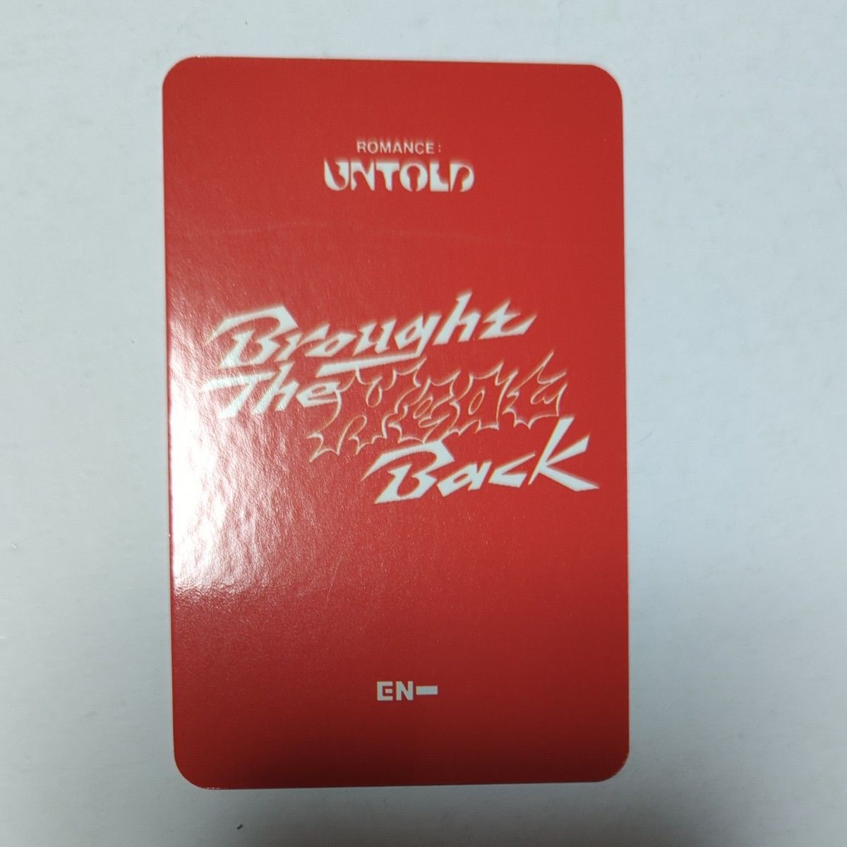 ENHYPEN ROMANCE UNTOLD Brought The Heat Back サノク 事前収録 ENHYPEN ROMANCE UNTOLD Brought The Heat Back サノク 事前収録