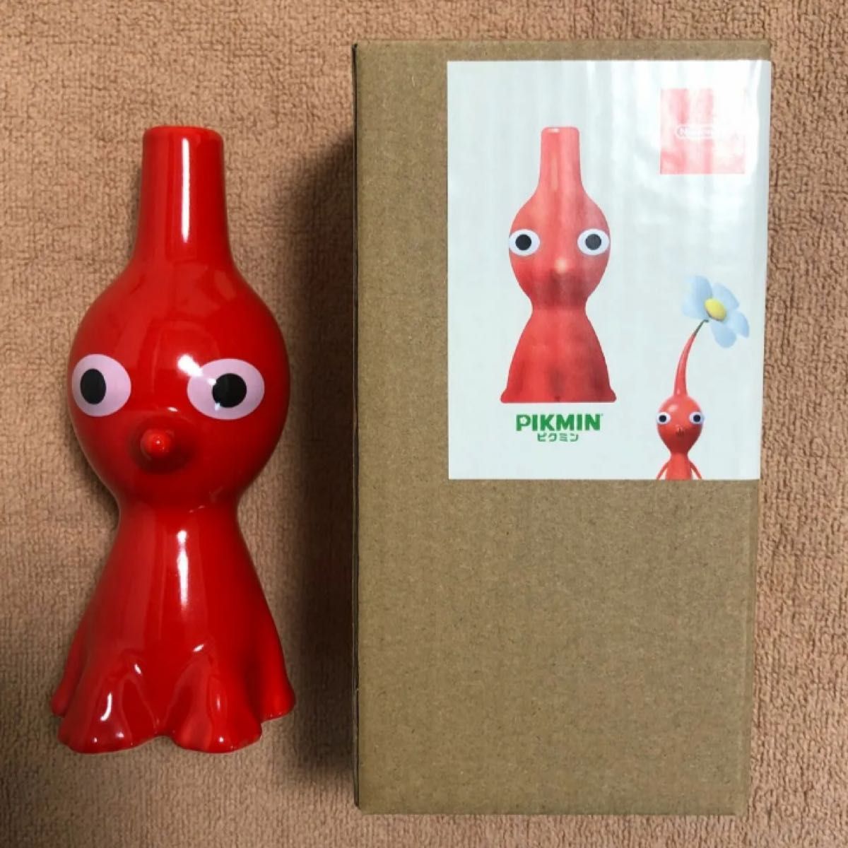 Nintendo ピクミン 一輪挿し 花瓶 陶器製 黄ピクミン 赤ピクミン Nintendo ピクミン 一輪挿し 花瓶 陶器製 黄ピクミン 赤ピクミン