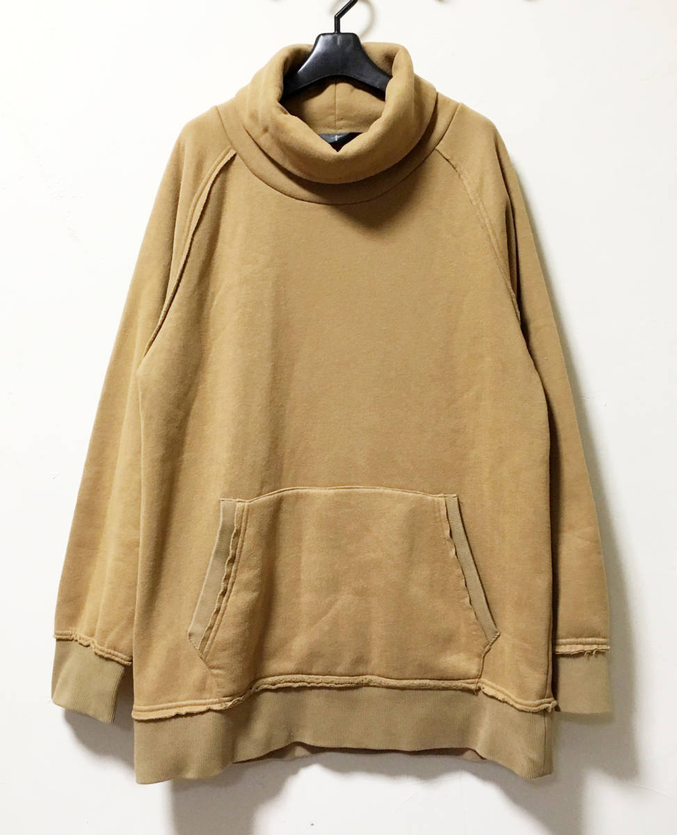 NO ID No ID long sweat high‐necked mustard size 1