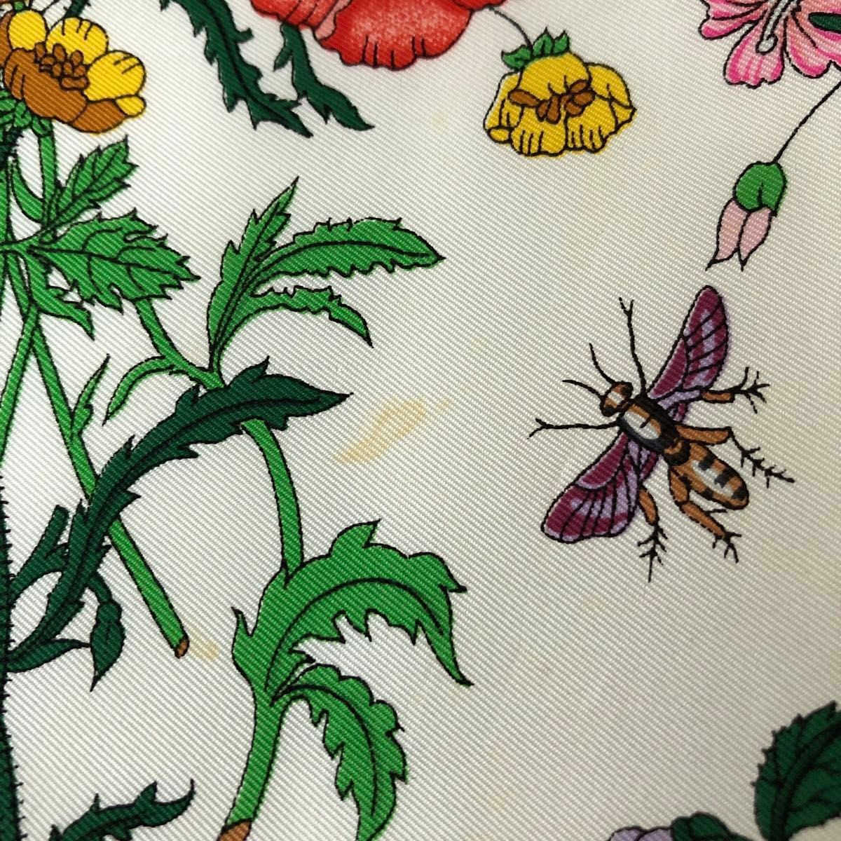 GUCCI スカーフ グッチ 花柄 蝶 トンボ 昆虫|Yahoo!フリマ(旧 GUCCI スカーフ グッチ 花柄 蝶 トンボ 昆虫|Yahoo!フリマ(旧
