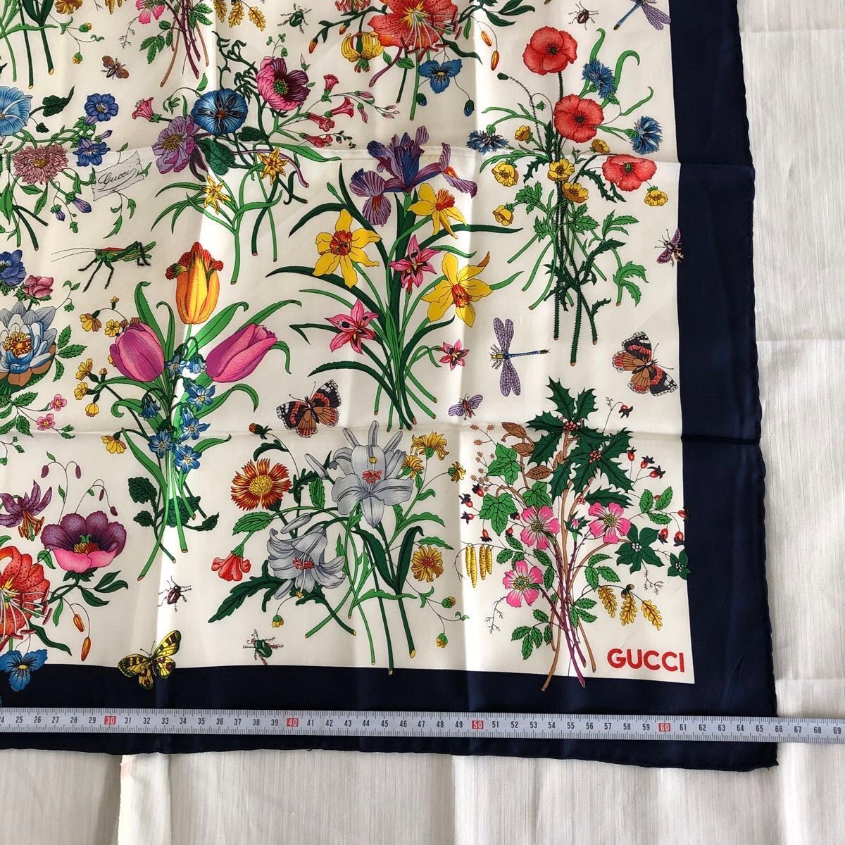 GUCCI スカーフ グッチ 花柄 蝶 トンボ 昆虫|Yahoo!フリマ(旧 GUCCI スカーフ グッチ 花柄 蝶 トンボ 昆虫|Yahoo!フリマ(旧