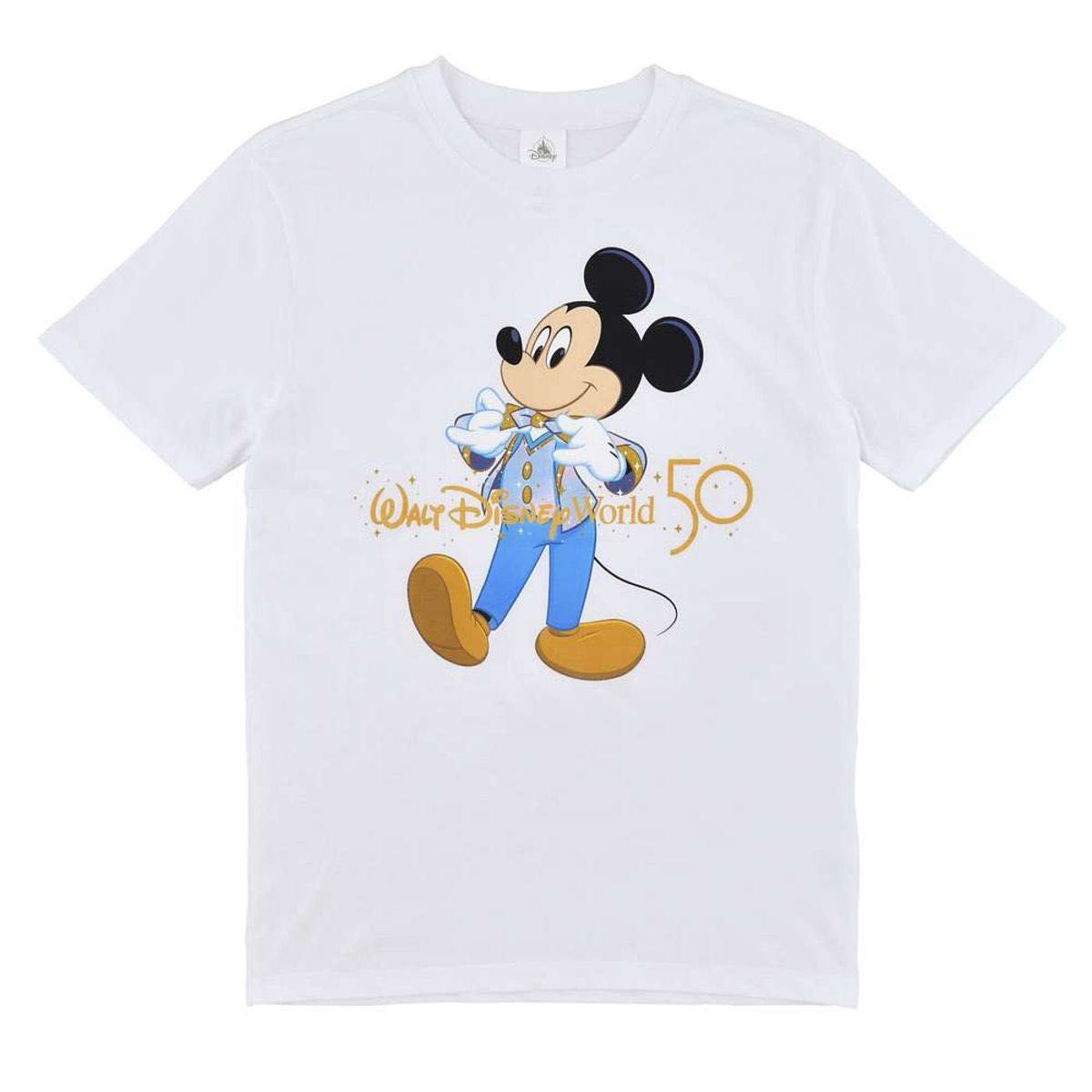 新品未使用】ウォルトディズニーワールド ミッキーTシャツ 50 新品未使用】ウォルトディズニーワールド ミッキーTシャツ 50