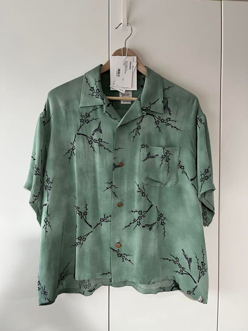 VISVIM ビズヴィムvisvim 22SS HARMON SHIRT S/S REN サイズ:2 VISVIM ビズヴィムvisvim 22SS HARMON SHIRT S/S REN サイズ:2