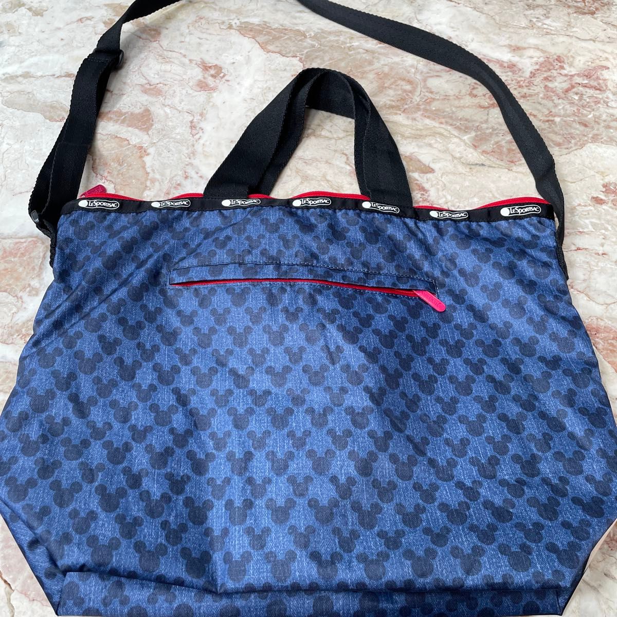 レスポートサック】ディズニー【ミッキー&ミニー 2WAY レスポートサック】ディズニー【ミッキー&ミニー 2WAY