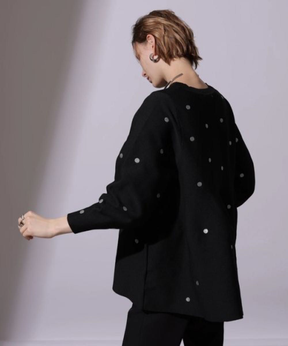 新品】定価20 900円 CADUNE カデュネ メタリックドット 新品】定価20 900円 CADUNE カデュネ メタリックドット