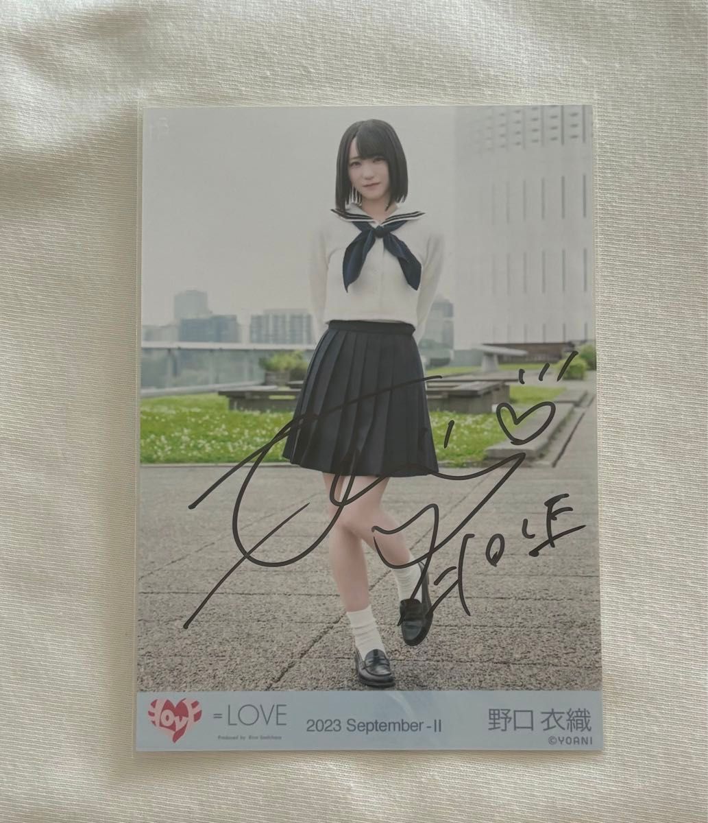 イコラブ 野口衣織 だからとて 直筆 ヒキ|Yahoo!フリマ(旧 イコラブ 野口衣織 だからとて 直筆 ヒキ|Yahoo!フリマ(旧