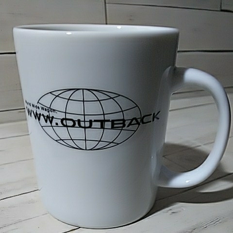 SUBARU[ mug 1 piece ] Outback Subaru ceramics made 