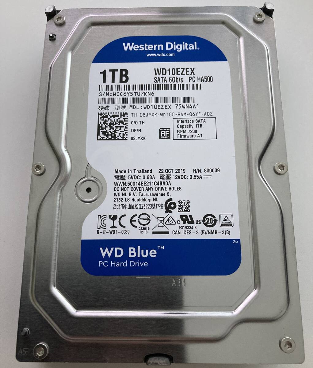 Western Digital Wd Blue Wd10ezex Festplatte 1tb Yahoo!オークション - Western Digital WD10EZEX 1TB WD Blue SATA 6Gb...