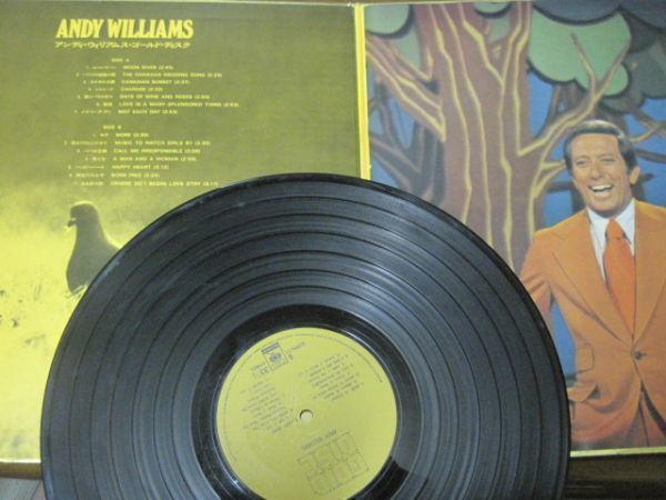 Andy Williams - Gold Disc /ポップ/ジャズ/イージーリスニング/国内盤LPレコード_画像3