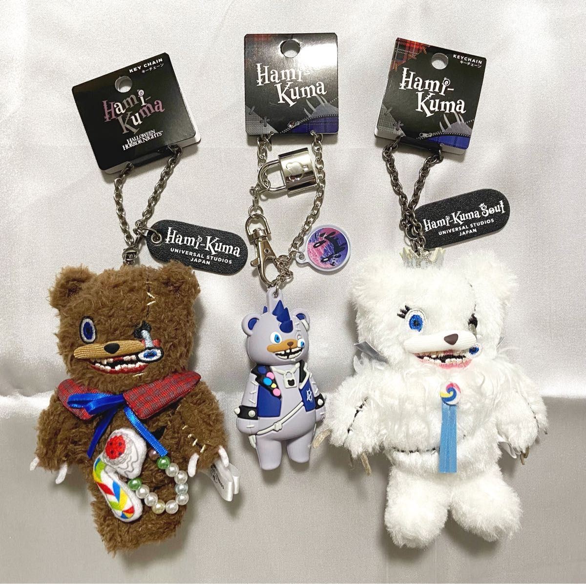 新品 USJ ハミクマ ハミクマソウル ハミクマパンク マスコット 新品 USJ ハミクマ ハミクマソウル ハミクマパンク マスコット