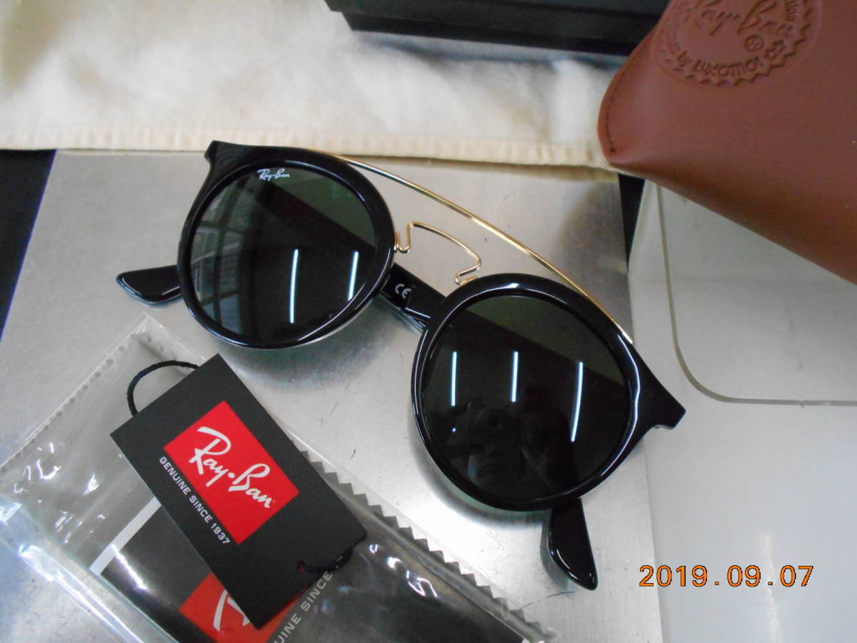 RayBan レイバン お洒落な丸眼鏡 サングラス RB4256F-601/71-47_画像1