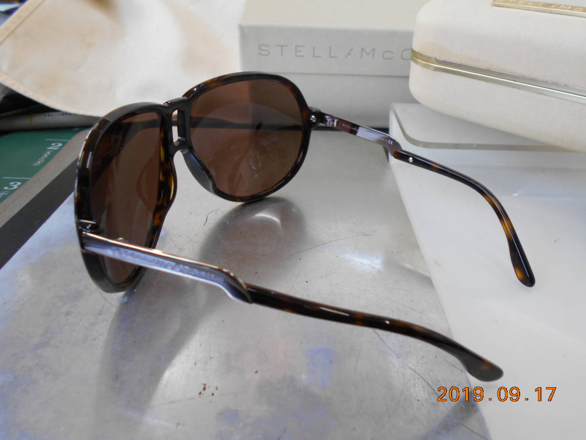 Stella McCartney ティアドロップサングラス SM4008-2010/73 お洒落_画像3