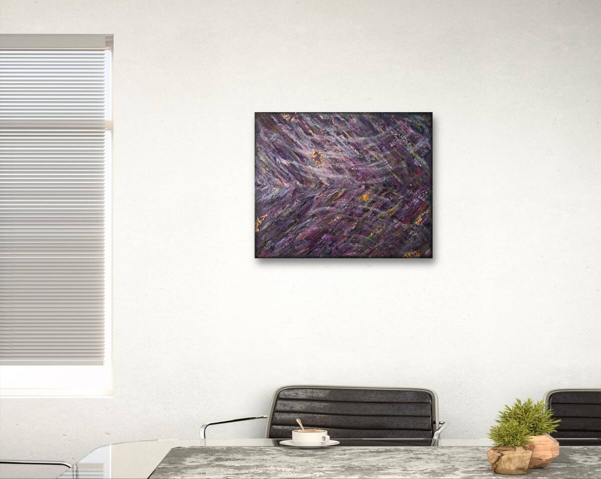 ループNo1.醒/ 抽象画 キャンバス 46×38㎝ F8 原画1点のみ モダン ループNo1.醒/ 抽象画 キャンバス 46×38㎝ F8 原画1点のみ モダン