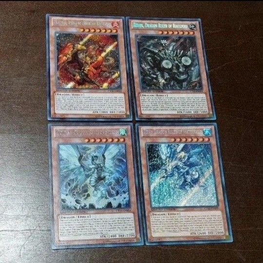 肌触りがいい 遊戯王 親征竜 4枚セット|Yahoo!フリマ シークレット 英語版 遊戯王OCG デュエルモンスターズ