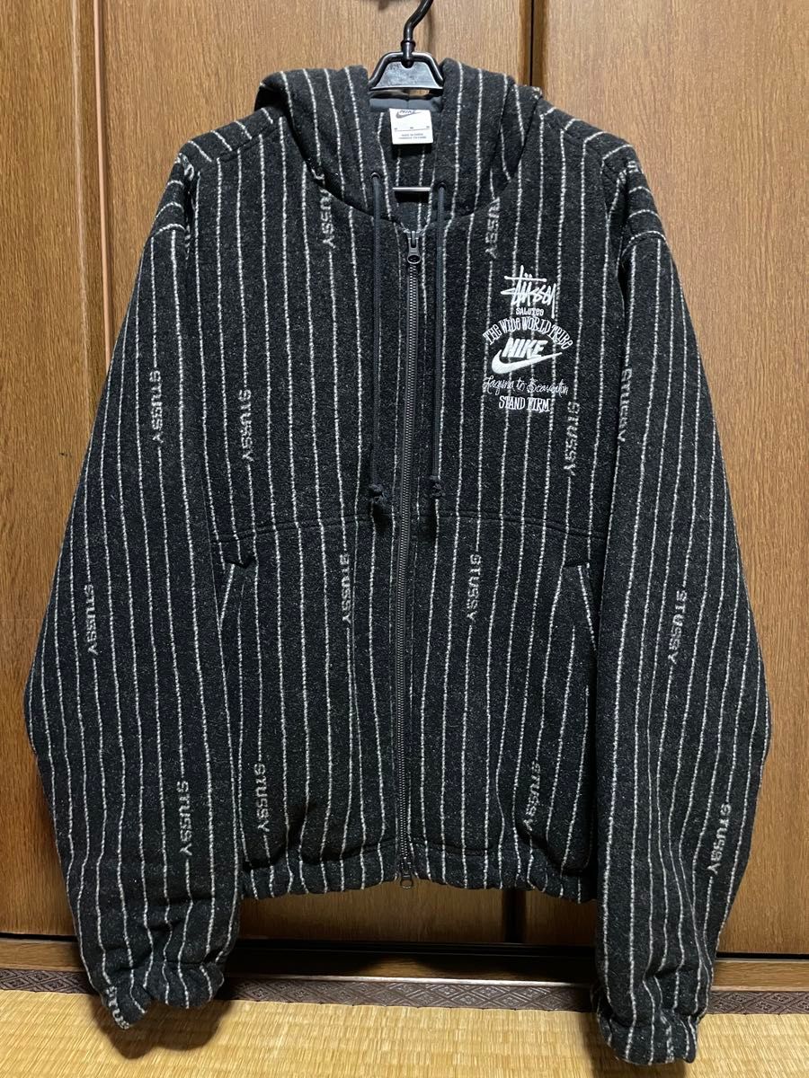 Stussy x Nike Striped Wool Jacket Stussy x Nike Striped Wool Jacket