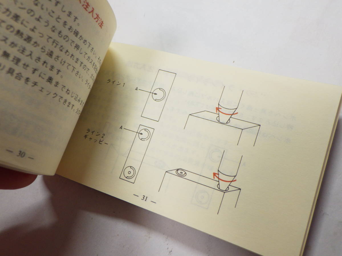 S.T.Dupont デュポン 古いライター冊子 取扱説明書　@537_画像6