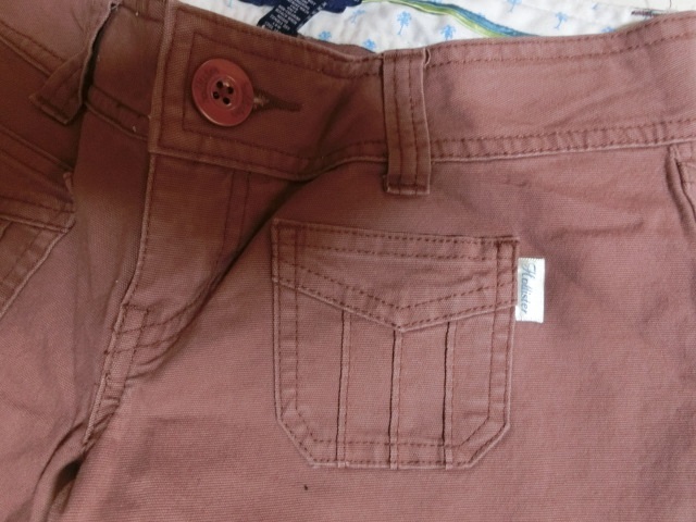 USA buy Hollister [HOLLISTER] comfortable eminent! Rollei z stretch cotton pants 0 number new goods unused 