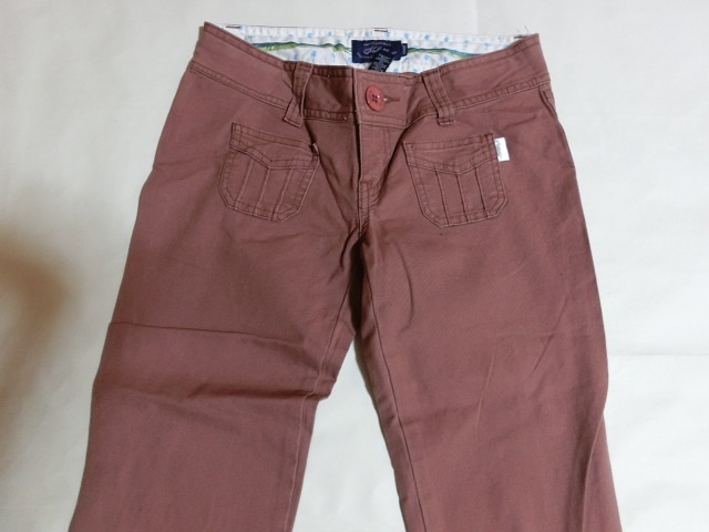 USA buy Hollister [HOLLISTER] comfortable eminent! Rollei z stretch cotton pants 0 number new goods unused 