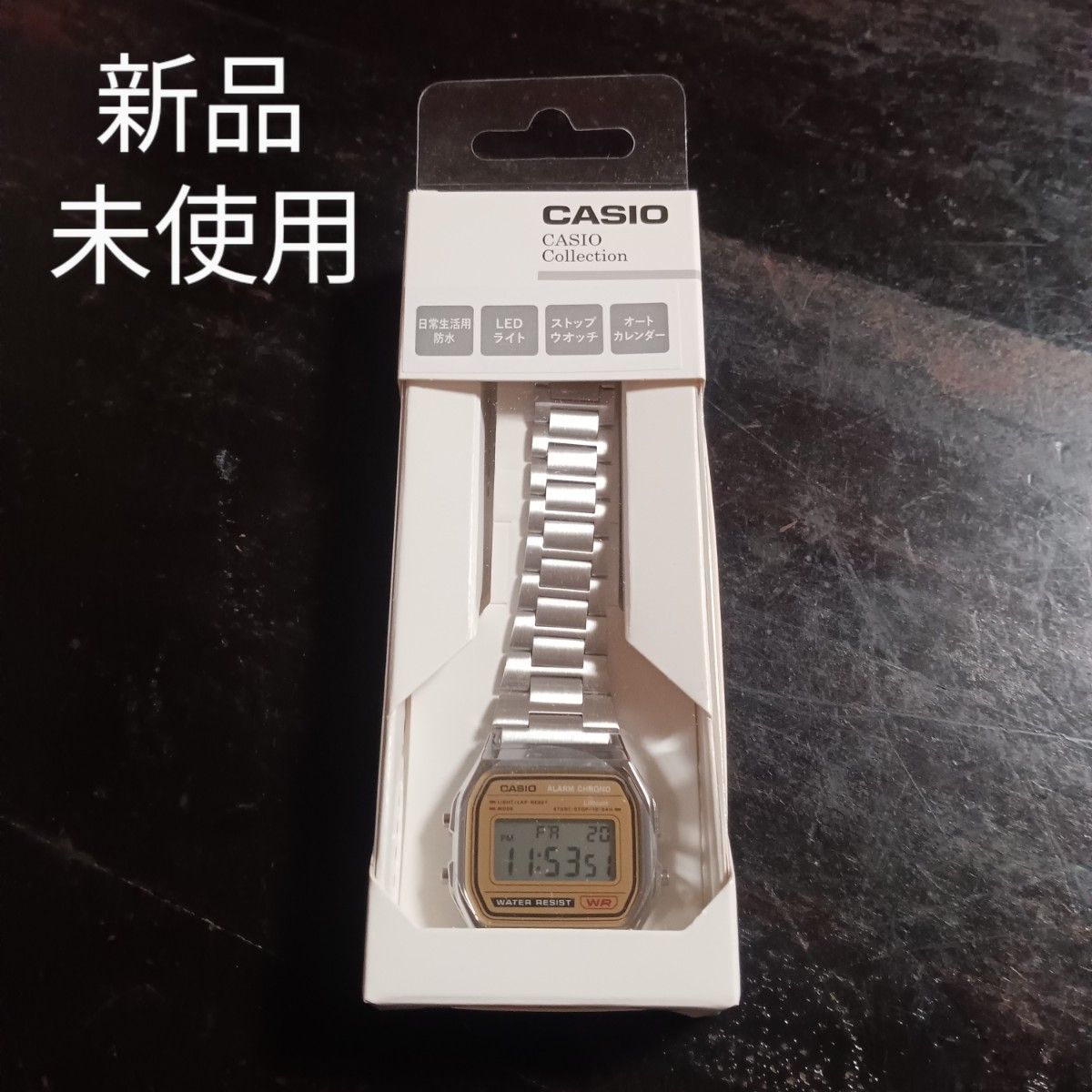 新品未使用】カシオ 腕時計 A158WE あいみょん着用モデル チープ 新品未使用】カシオ 腕時計 A158WE あいみょん着用モデル チープ
